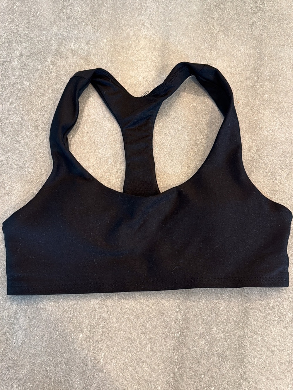 ALO Yoga Black Racerback Sports Bra